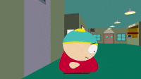 Cartman Secretly Crying