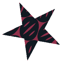 Christmas Star Sticker by Zorbas Bakeries