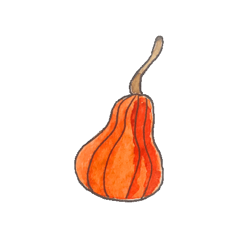 Autumn Pumpkin Sticker