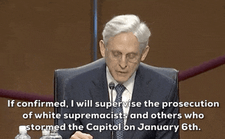 Merrick Garland Confirmation Hearing GIF by GIPHY News