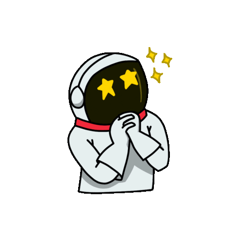 Sticker Wow Sticker by NASA
