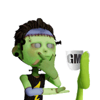 Good Morning Hello Sticker by Deadbeat