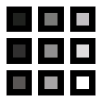 black and white pixel GIF by 16-x-16