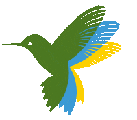 Luz Colibri Sticker by Kverdes