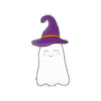 Halloween Ghost Sticker