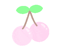 Cherry さくらんぼ Sticker by LARME