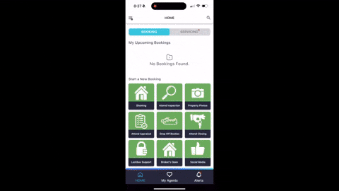 agentduty giphyupload agentduty agentduty app showing agent service for reatlors GIF