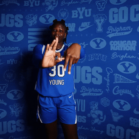 Byu Basketball GIF by BYU Cougars