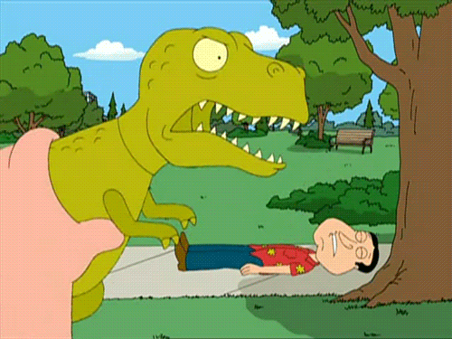 fox dinosaur GIF by Family Guy