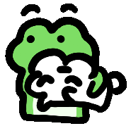 Frogman Sticker by Annafish