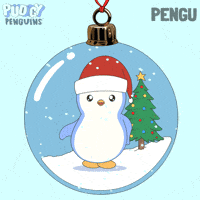 Merry Christmas GIF by Pudgy Penguins