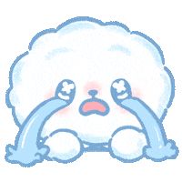Sad Cry Sticker