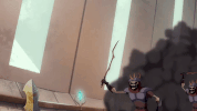 mysticonsofficial reaction skeletons villains mysticons GIF