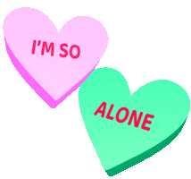 Sad Valentines Sticker