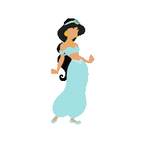 Disney Princess Aladdin Sticker
