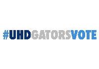 Vote Sticker by University of Houston-Downtown