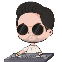 Party Dj Sticker