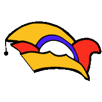 naerrischgelersch karneval fasching mainz helau Sticker