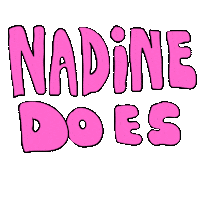 nadine does Sticker by deladeso