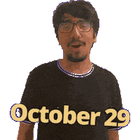 October 29 Sticker