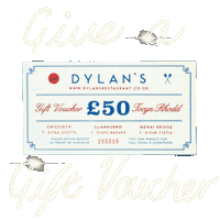Dylans2012 gift voucher dylans dylans restaurant Sticker