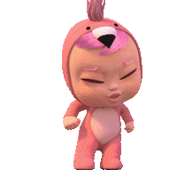 3D Baby Sticker by Kitoons