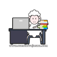 Working Sticker by Cuenta Ovejas