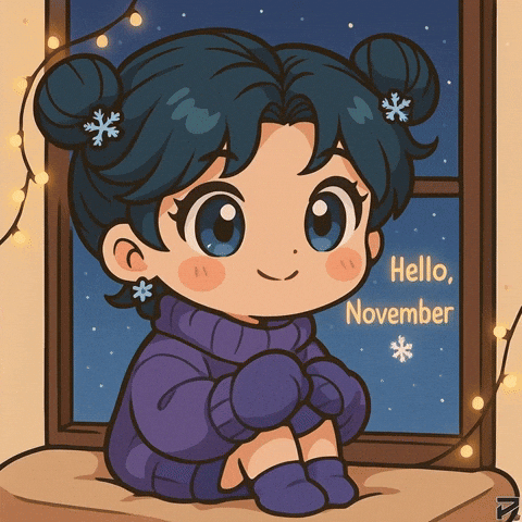 Hana Hello November GIF by Persona