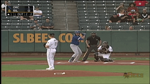 Strikeout GIF by Salt Lake Bees