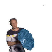 rain weather Sticker by Omrop Fryslân