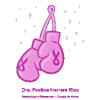 drapaulinaherrera breasts breastcancer strongertogether fightcancer Sticker