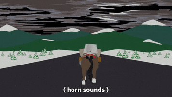 ride strolling GIF by South Park 