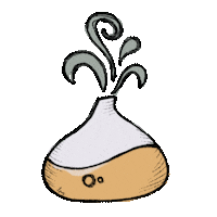 laptitenoisette zen slow hygge noisette Sticker
