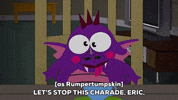 monster dragon GIF by South Park 