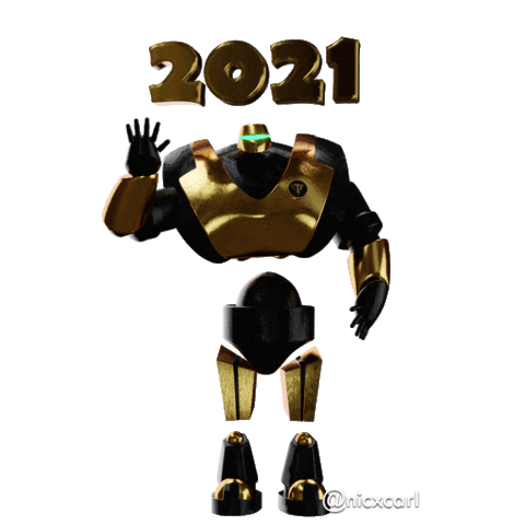 Happy New Year Torque Sticker