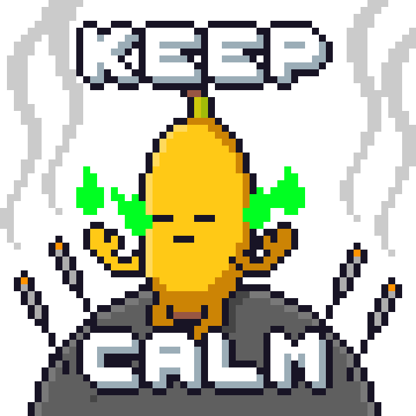 Relax Breathe Sticker by Potatoz by 9GAG