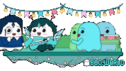 Cartoon Character Love Sticker by Boo