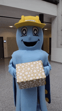 Mascot Rheiner GIF by Rhenus Logistics