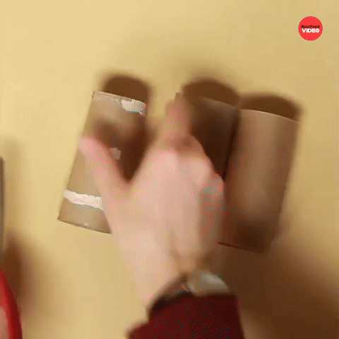 Christmas Wrapping Paper Hack