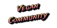 Vegan Community Sticker by Aquafaba Test Kitchen
