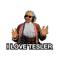Tesla Tesler Sticker