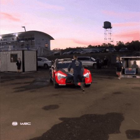 Service Push GIF by FIA World Rally Championship