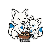Smilemore Blueandwhite Sticker