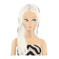 Barbie Eye Roll Sticker by Theposhdolls