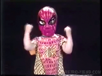 Spider-Man Halloween GIF by RETRO-FIEND