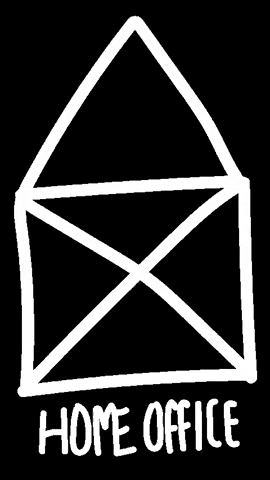 FREUNDEDESHAUSES giphygifmaker house homeoffice zuhause GIF