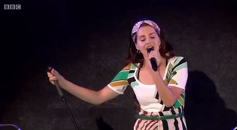 lana del rey big weekend 2017 GIF by BBC Radio 1’s Big Weekend