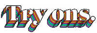 clothes try Sticker by YOUNG HUNGRY FREE