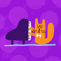 studioaka music animation cats photoshop GIF