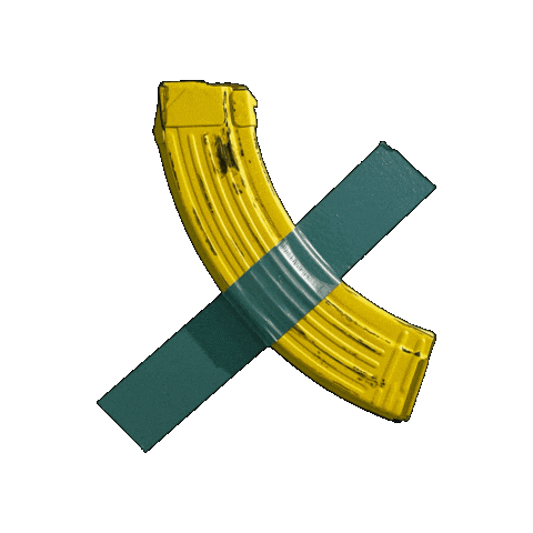 ARTTODISARM banana mag bran atd Sticker